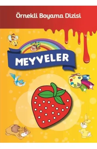 Örnekli Boyama - Meyveler