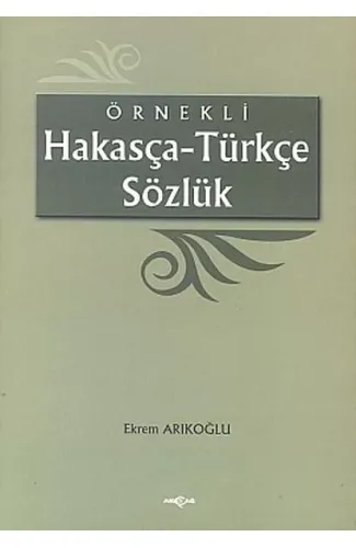 Örnekli Hakasça - Türkçe Sözlük
