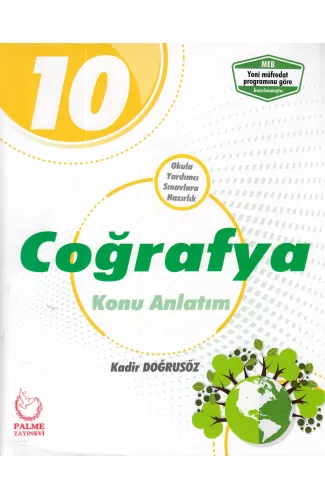 Palme 10.Sınıf Coğrafya Konu Anlatım (Yeni)