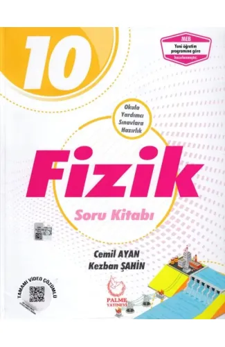 Palme 10. Sınıf Fizik Soru Kitabı (Yeni)