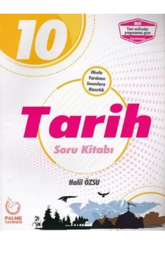 Palme 10.Sınıf Tarih Soru Kitabı (Yeni)