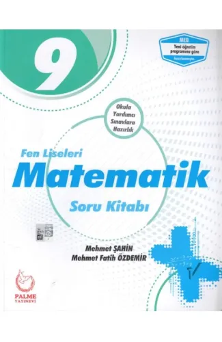 Palme 9.Sınıf Fen Liseleri Matematik Soru Kitabı (Yeni)