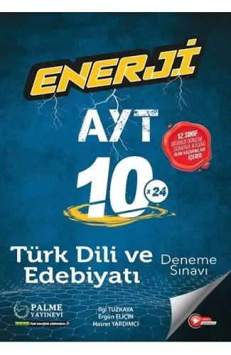 Palme Enerji Ayt Türk Dili Ve Edebiyatı 10 Deneme Sınavı