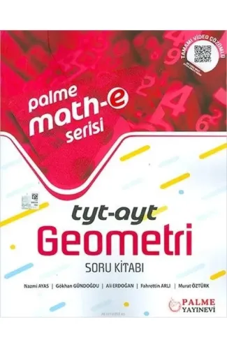 Palme TYT AYT Geometri Soru Kitabı Math-e Serisi (Yeni)