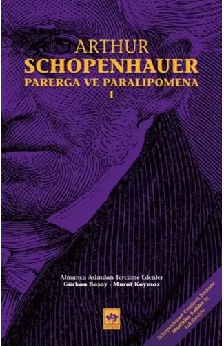 Parerga ve Paralipomena Cilt 1