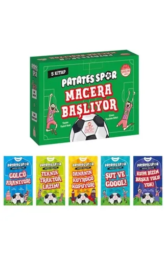 Patatesspor Macera Başlıyor (5 Kitap+Soru Kitapçığı)