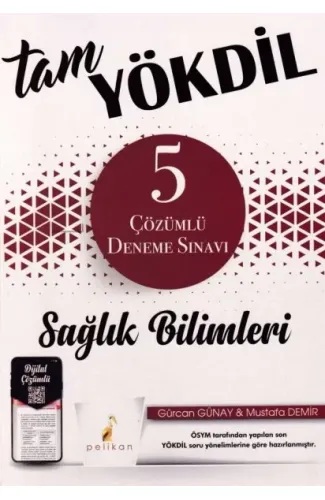 Pelikan 2021 Tam YÖKDİL Sağlık Bilimleri Çözümlü 5 Deneme Sınavı