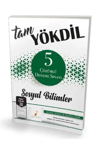 Pelikan Tam YÖKDİL Sosyal Bilimler Dijital Çözümlü 5 Deneme Sınavı