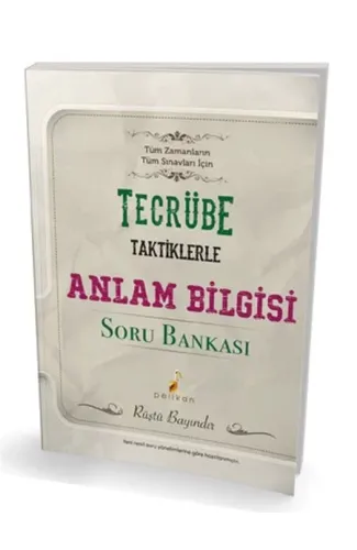 Pelikan Tecrübe Taktiklerle Anlam Bilgisi Soru Bankası