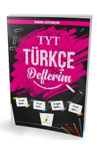 Pelikan YKS TYT Türkçe Defterim (Yeni)