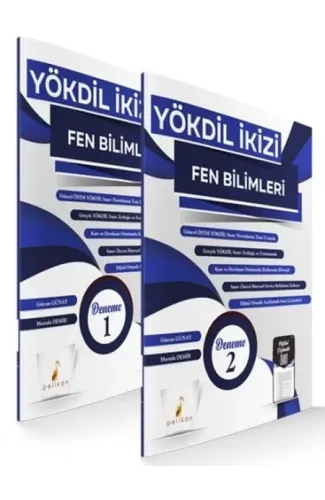 Pelikan YÖKDİL İkizi Fen Bilimleri 2 Özgün Deneme Sınavı Dijital Çözümlü