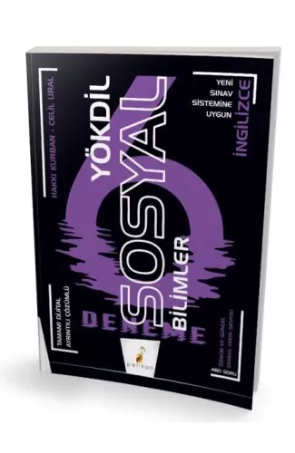 Pelikan YÖKDİL Sosyal Bilimler Dijital Çözümlü 6 Deneme Sınavı