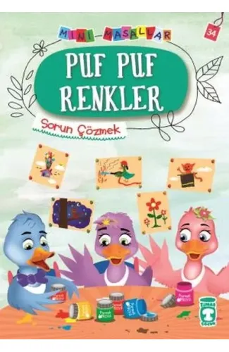 Puf Puf Renkler - Mini Masallar 4 (34)