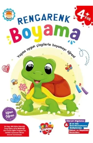 Rengarenk Boyama 4 Yaş