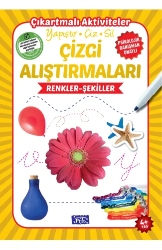 Renkler-Şekiller - Çizgi Alıştırmaları