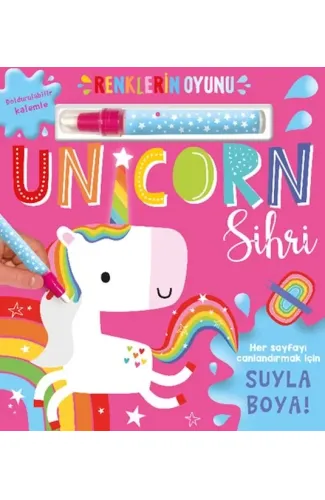 Renklerin Oyunu – Unicorn Sihri (Su Doldurulabilir Kalemli)