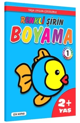 Renkli Şirin Boyama -1 (2+Yaş)