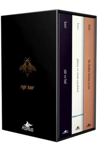 Rupi Kaur Şiir Koleksiyonu Kutulu Özel Set 3 Kitap