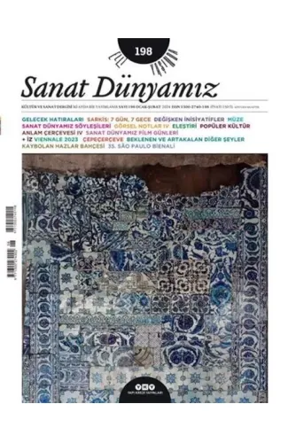 Sanat Dünyamız Sayı: 198