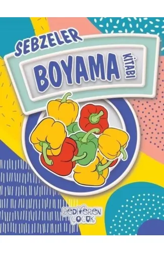 Sebzeler Boyama Kitabı