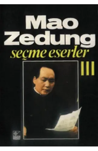 Seçme Eserler Cilt 3
