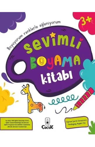 Sevimli Boyama Kitabı 3+ Yaş