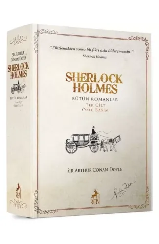 Sherlock Holmes Bütün Romanlar Tek Cilt (Özel Basım)
