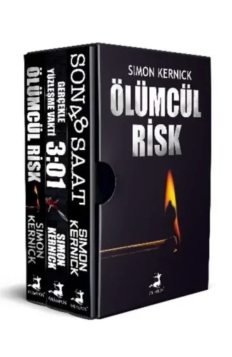 Simon Kernick Seti - Geri Sayım Başladı - 3 Kitap Takım