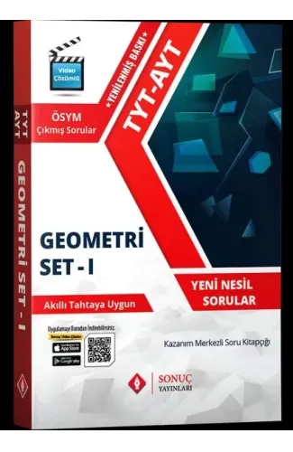 Sonuç 2022 TYT-AYT Geometri Modül Set I- 1. ve 2.Oturum