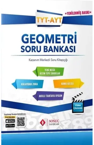 Sonuç 2022 TYT AYT Geometri Soru Bankası