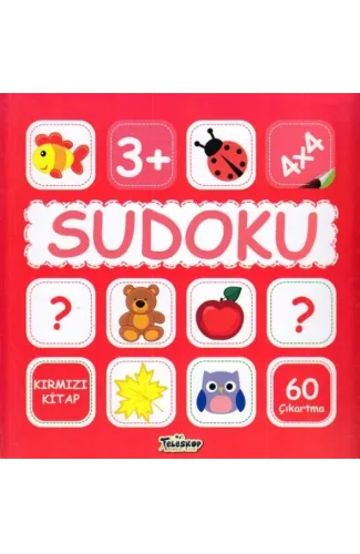 Sudoku 4X4 Kırmızı Kitap