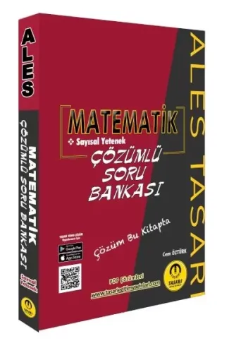 Tasarı ALES Matematik Sayısal Yetenek Soru Bankası Çözümlü