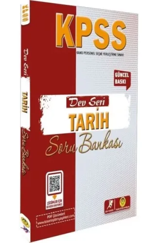 Tasarı Yayınları 2024 KPSS Dev Seri Tarih Soru Bankası