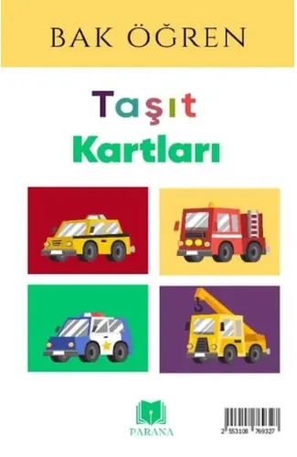 Taşıtlar - Bak Öğren Kartları - İlk Bilgilerim