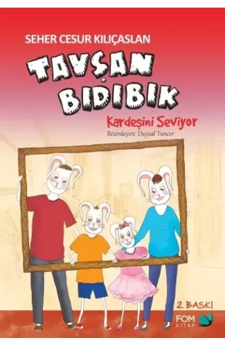 Tavşan Bıdıbık Kardeşini Seviyor