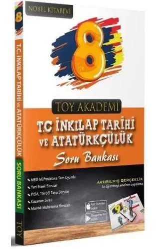 Toy Akademi 8.Sınıf T.C. İnkılap Tarihi ve Ata Soru Bankası (Yeni)