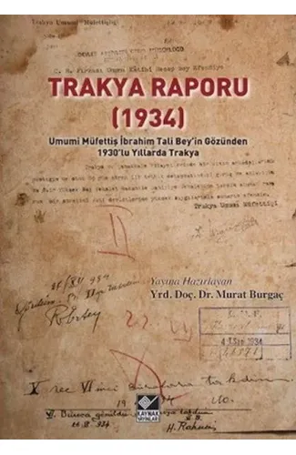 Trakya Raporu 1934