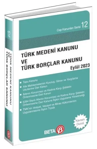 Türk Medeni Kanunu ve Türk Borçlar Kanunu