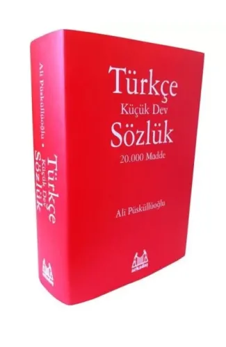Türkçe Sözlük 20.000 Madde - Küçük Dev Sözlük