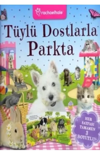 Tüylü Dostlarla Parkta - 3D Lisanslı Kitaplar