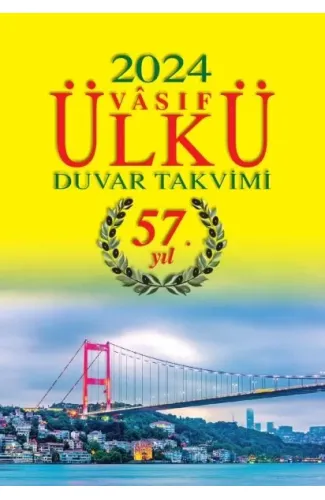 Ülkü Duvar Takvimi - 2024