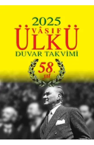 Ülkü Duvar Takvimi - 2025