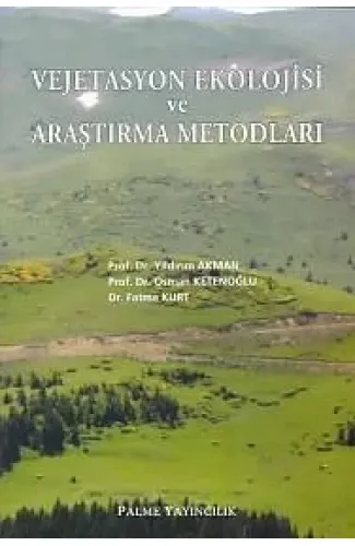 Vejetasyon Ekolojisi ve Araştırma Metodları