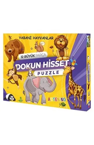 Yabani Hayvanlar - Dokun Ve Hisset Puzzle