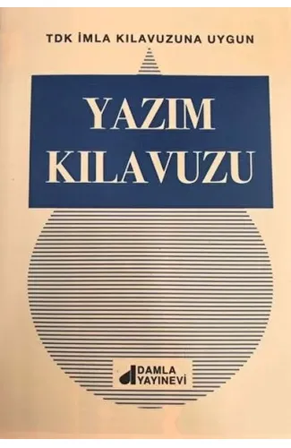 Yazım Kılavuzu (Plastik Kapak)