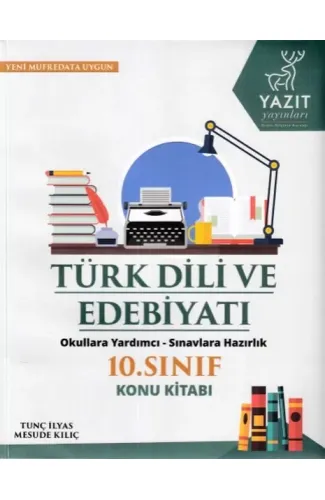 Yazıt 10. Sınıf Türk Dili ve Edebiyatı Konu Kitabı