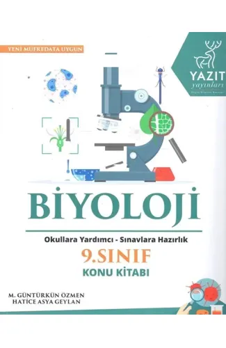 Yazıt 9. Sınıf Biyoloji Konu Kitabı (YENİ)