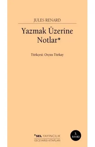 Yazmak Üzerine Notlar