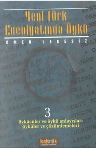 Yeni Türk Edebiyatında Öykü - 3